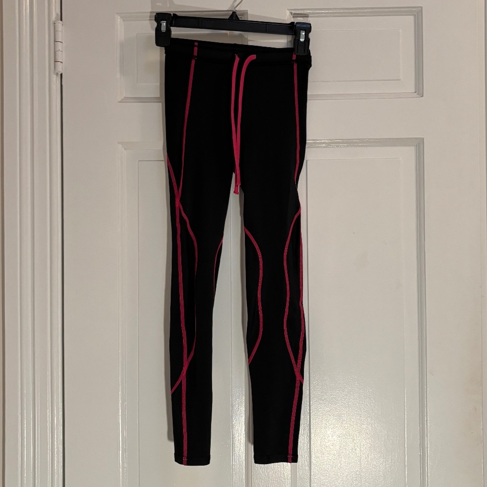 CW-X Compression Tights Running Black Pink S